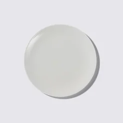 Teller flach 21 cm Pastell Hellgrau Fine Bone Chin