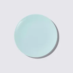 Teller flach 21 cm Pastell Türkis Fine Bone China