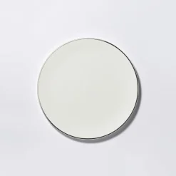 Teller flach 21 cm Platin Lane Pure Fine Bone Chin
