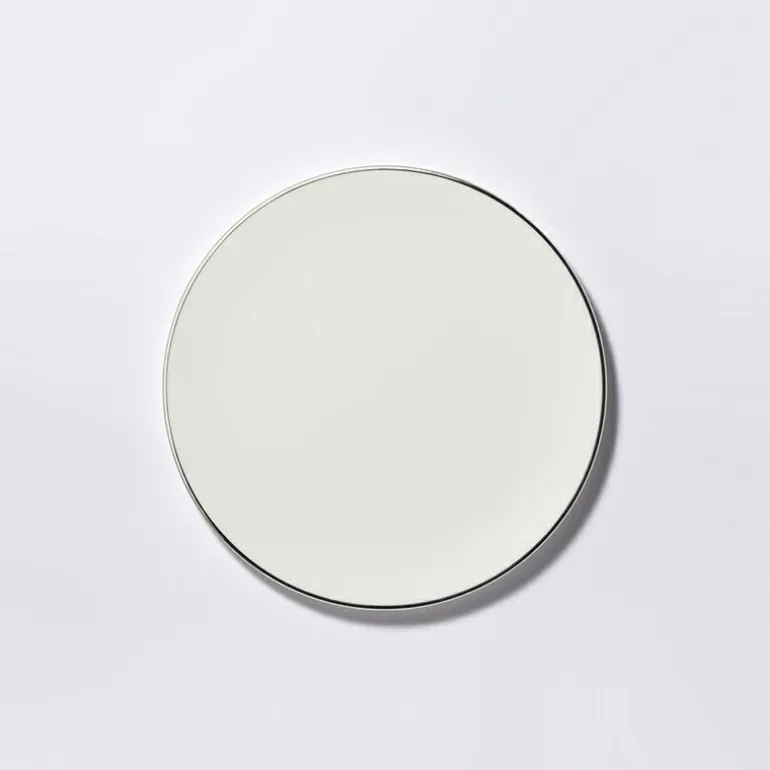Teller flach 21 cm Platin Lane Pure Fine Bone Chin
