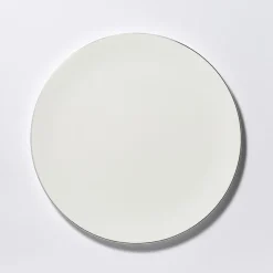 Teller flach 28 cm Platin Line Pure Fine Bone Chin