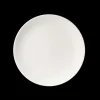 Teller flach 26 cm Pure Weiss Fine Bone China