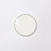 Teller flach 21 cm Simplicity Schwarz Fine Bone Ch