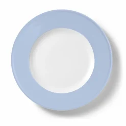 Teller flach Fahne 28 cm Morgenblau Solid Color