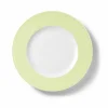 Teller flach Fahne 26 cm Pistazie Solid Color