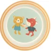 Teller Fuchs Gelb