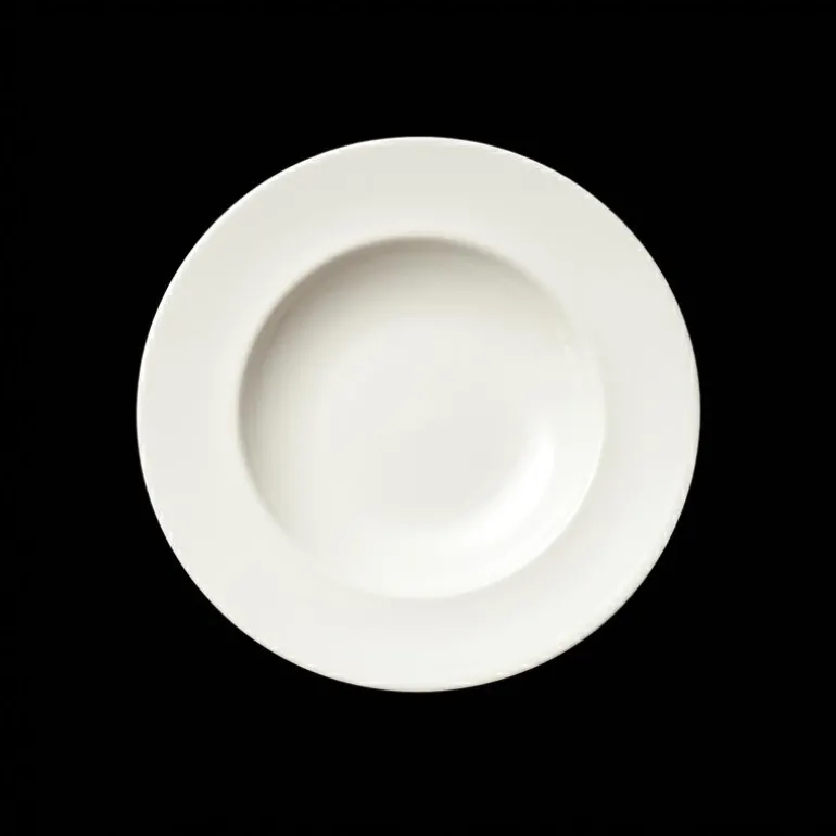 Teller tief 25 cm Fine Dining Weiss Fine Bone Chin
