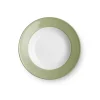Teller tief Fahne 23 cm Khaki Solid Color