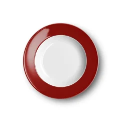Teller tief Fahne 23 cm Paprika Solid Color