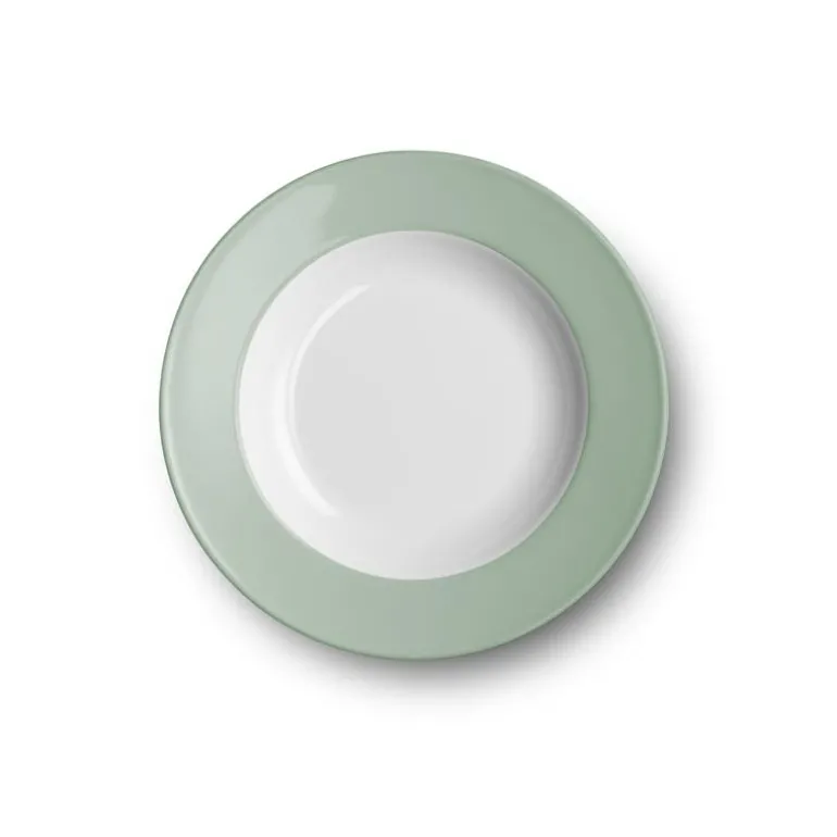 Teller tief Fahne 23 cm Salbei Solid Color