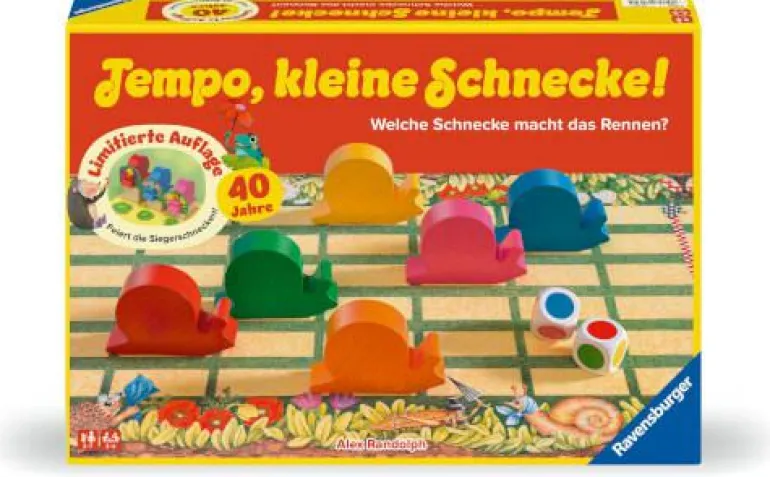 Tempo, Kleine Schnecke! 40 Jahre Jubiläum