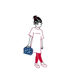 Thermocase kids abc friends blue Kühltasche