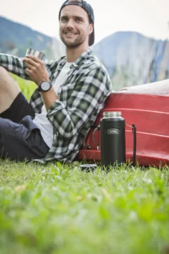 Thermosflasche Icon Beverage Bottle Graphite Mat 1