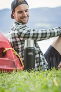 Thermosflasche Icon Beverage Bottle Graphite Mat 1