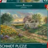 Thomas Kinkade: Sonnenblumenfelder - Puzzle 1000 T