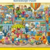 Tierischer Spielzeugladen - Rahmenpuzzle 30-48 Tei