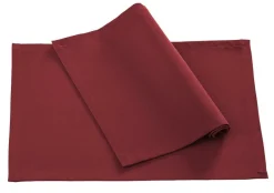 Tischset Como rechteckig 35x50cm burgund