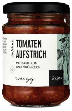 Tomaten Aufstrich m. Basilikum u. Grünkern 185g