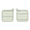 Topflappen "Sage Stripe"