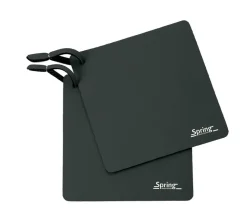 Topflappen schwarz 1 Paar