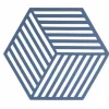 Topfuntersetzer Hexagon Denim