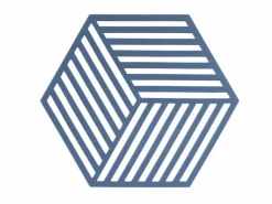 Topfuntersetzer Hexagon Denim