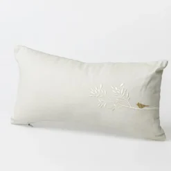 Traumkissen „Goldvogel", 33x17cm