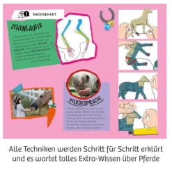 Traumpferd - Einfache Wickel-Technik mit Wolle