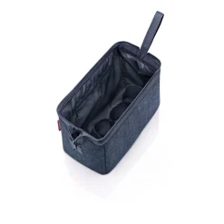 Travelcosmetic Herringbone Dark Blue Kosmetiktasch
