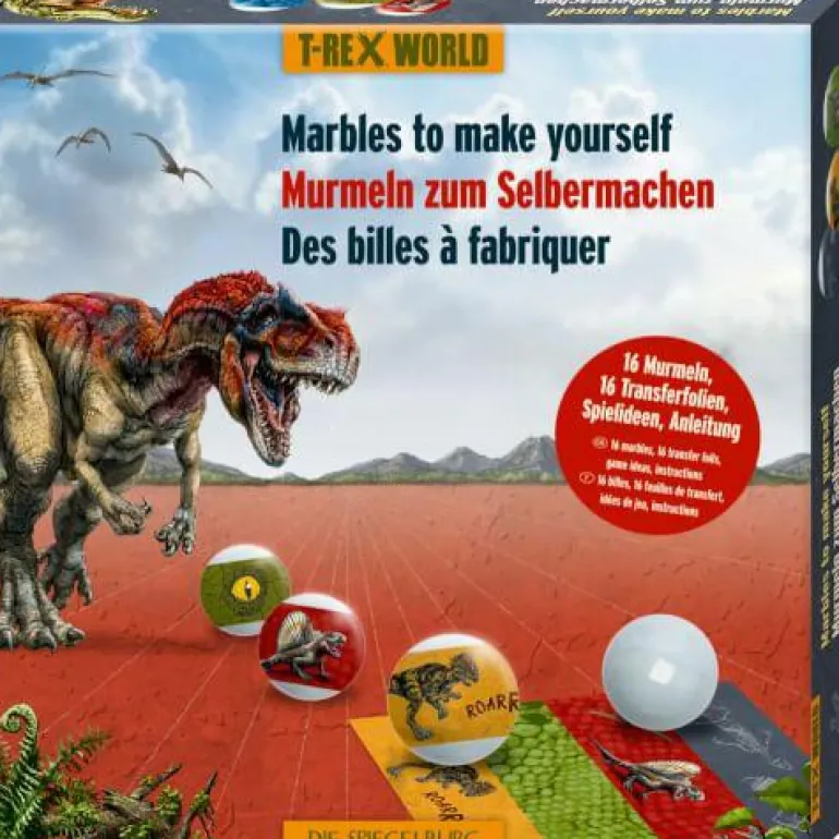 T-Rex World - Murmeln zum Selbermachen