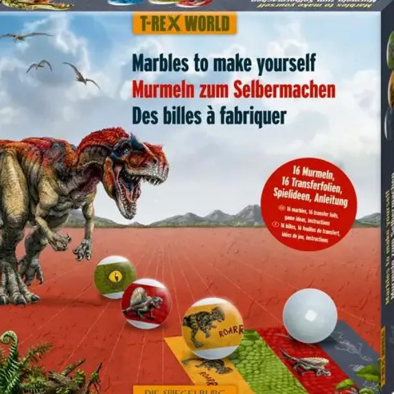 T-Rex World - Murmeln zum Selbermachen