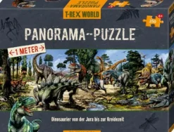 T-Rex World - Panorama-Puzzle 250 Teile