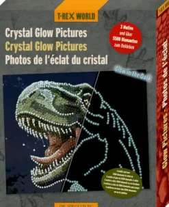 T-Rex World - Crystal Glow Pictures-Diamond Painti