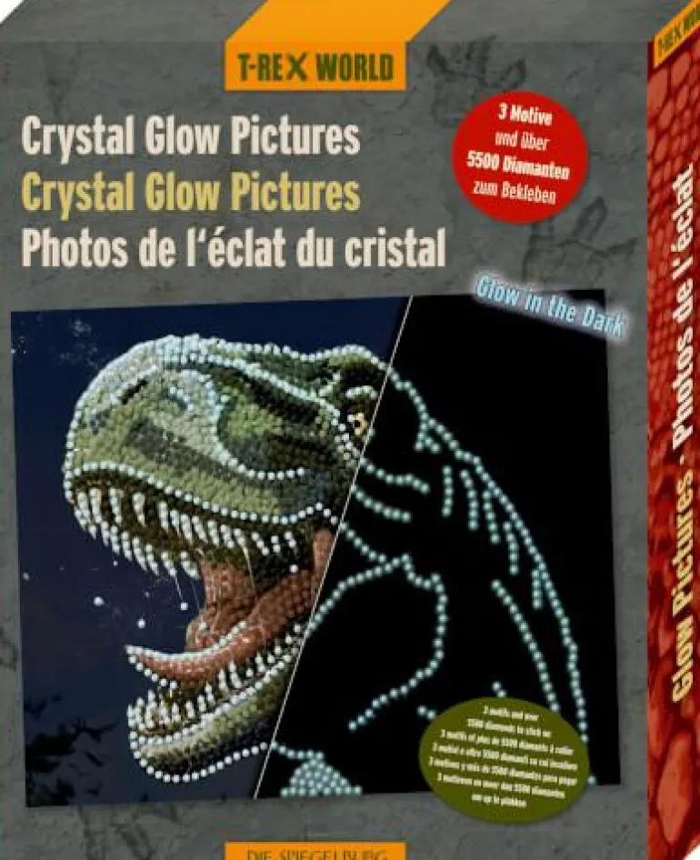 T-Rex World - Crystal Glow Pictures-Diamond Painti