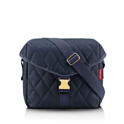 Umhängetasche M rhombus midnight gold