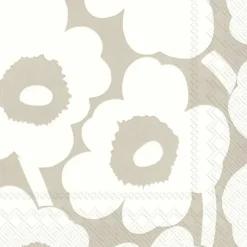 UNIKKO linen cream Lunch-Servietten L 552658