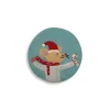 Untersetzer Filz Weihnachtsmaus mit Zuckerstange h