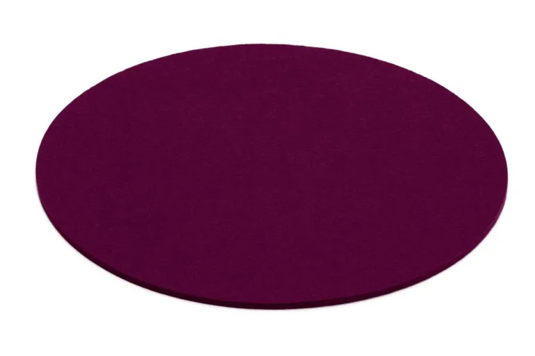 Untersetzer rd. 35cm Aubergine 26