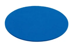 Untersetzer rd. 9cm blau 10