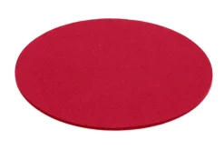 Untersetzer rd. 16cm mohnrot 55