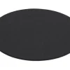 Untersetzer rd. 16cm schwarz 02