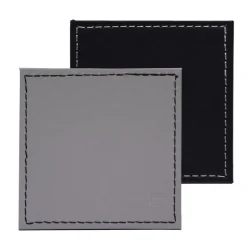 Untersetzer Grau/Schwarz 4er Set 10x10cm