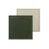 Untersetzer Olivgrün/Elfenbein 4er Set 10x10xm