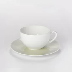 Untertasse 0,20 l / 0,25 l Pastell Khaki Fine Bone