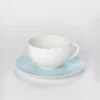Untertasse 0,20 l / 0,25 l Pastell Türkis Fine Bon