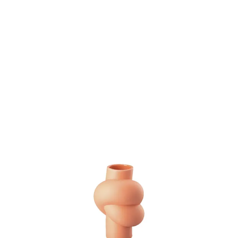 Vase, 10 cm, Node / Coral