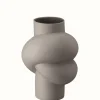 Vase, 25 cm, Node / Lava