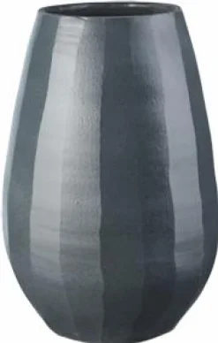 Vase, Anthracite, D 33cm, H 45 cm