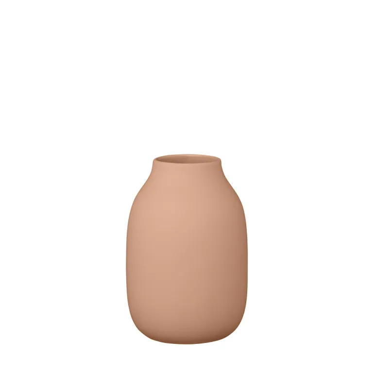 Vase -COLORA- Farbe Amber Brown Size S