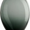 Vase, grau D. 17 cm
